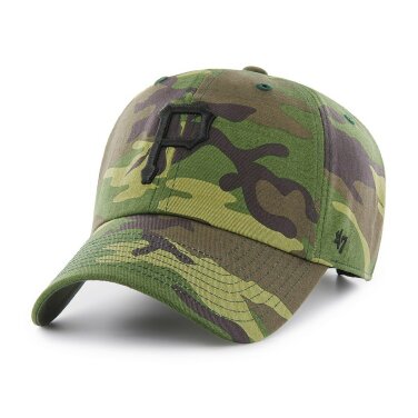 Бейсболки `47 Brand CLEAN UP CAMO UNWASHED MLB Pittsburgh Pirates
