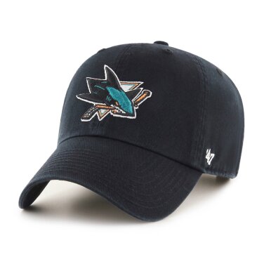 Бейсболки `47 Brand CLEAN UP NHL San Jose Sharks