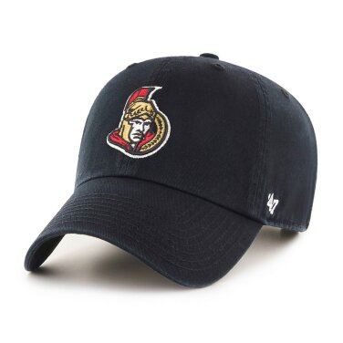 Бейсболки `47 Brand CLEAN UP NHL Ottawa Senators